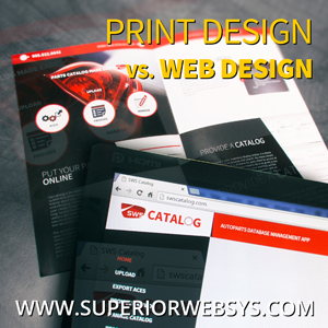 Web Design vs. Print Design