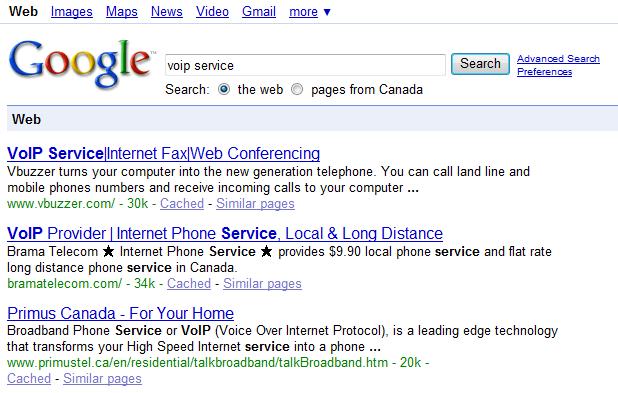 Keyword combination in the title
